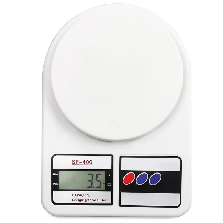 ترازو دیجیتال آشپزخانه مدل SF400 با توان 10کیلوگرم و دقت 1 گرم مستقیم از واردکننده